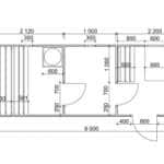 Овальная баня бочка 6x2,2м