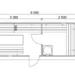 Овальная баня бочка 6x2,2м